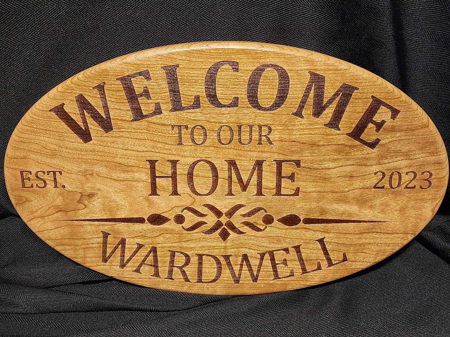 Personalized Welcome Sign