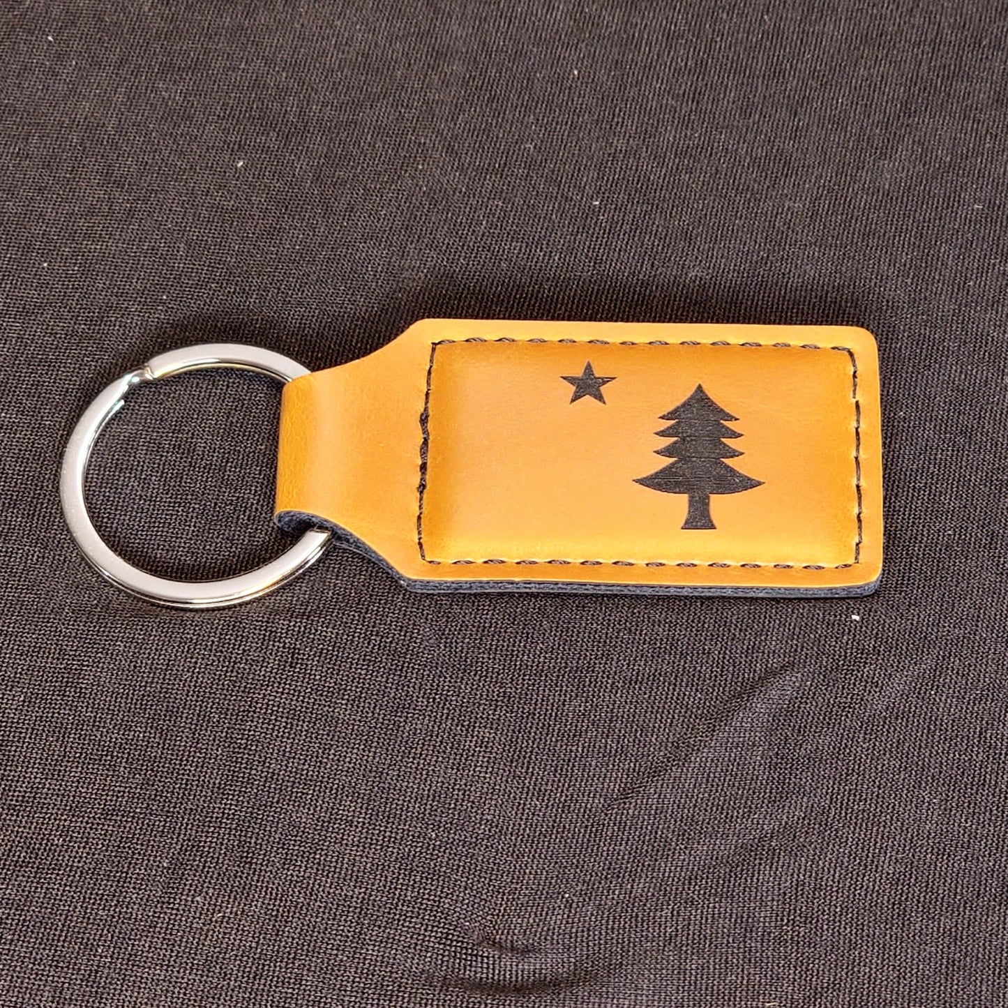 Leather Keychain