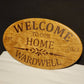 Personalized Welcome Sign