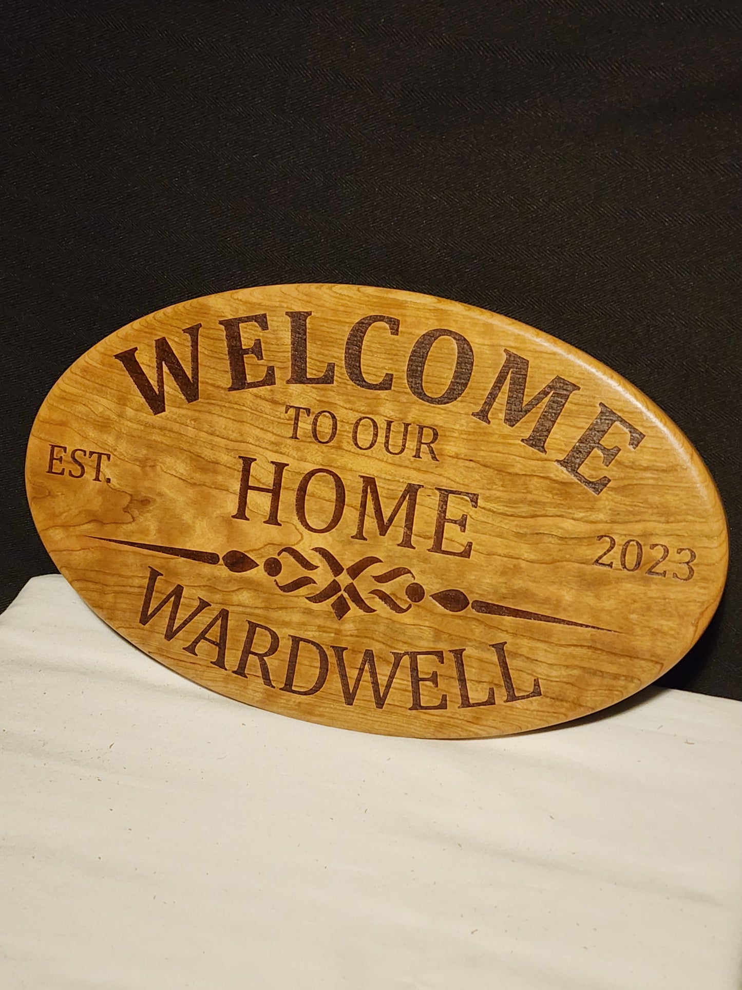 Personalized Welcome Sign